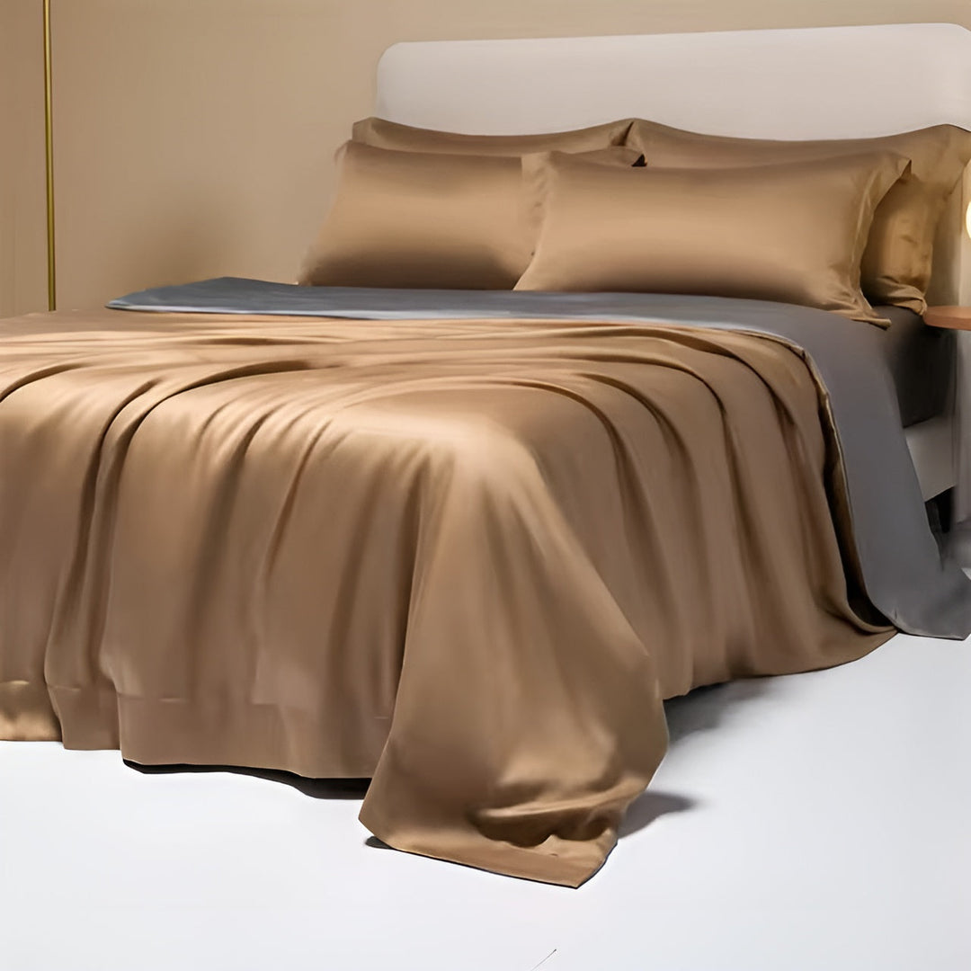 Comfortable Bamboo Duvet Cover - BambooDreams-Dark blue-59.06″ × 78.74″-The Livary