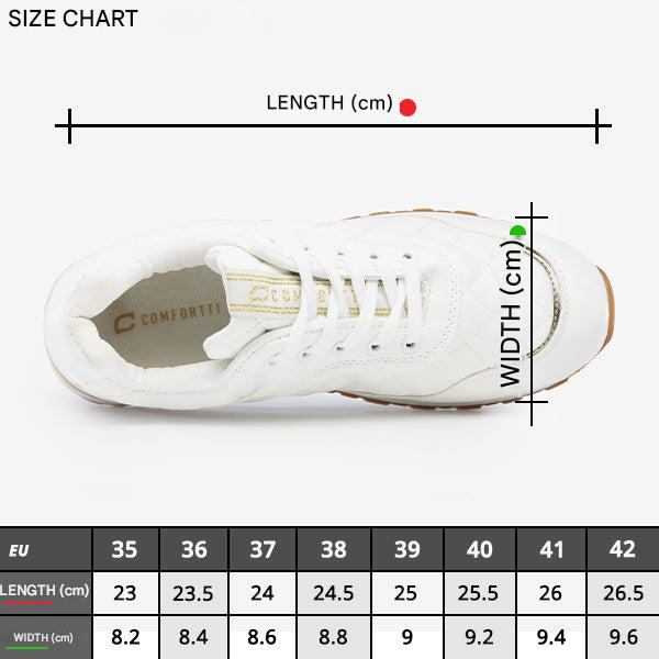 Trendy Women's Sneakers – Isla-White-4-The Livary