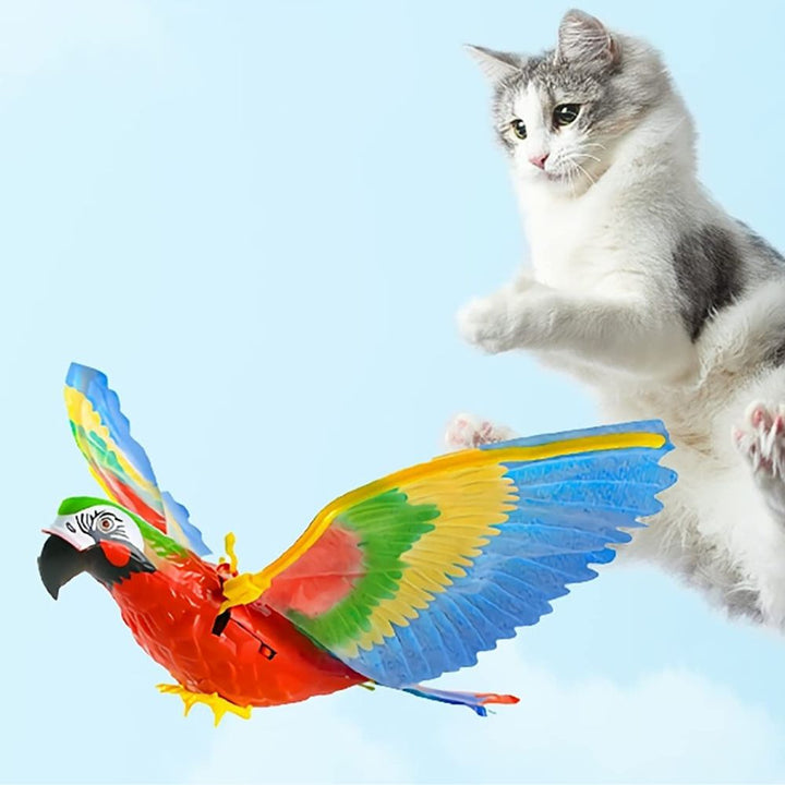 Interactive Cat Toy for Fun and Exercise - FeatherFlight™-Parrot-The Livary
