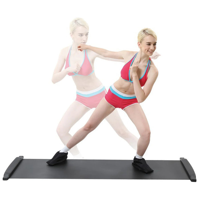 Slide Board for Balance and Strength Training - Nova-Black-The Livary