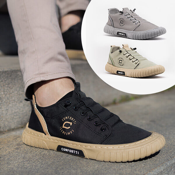 Comfortable Men's Sneaker – Daan-Black-6-The Livary