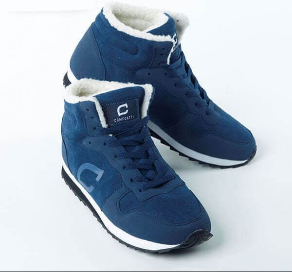 Warm Men's Shoes with Lined Interior – Ruben-Blue-6-The Livary