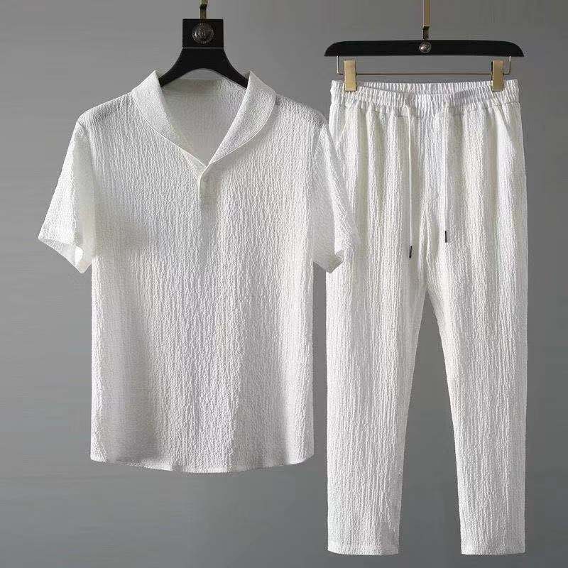 Stylish and Light Summer Set - LightBreeze-White-S-The Livary