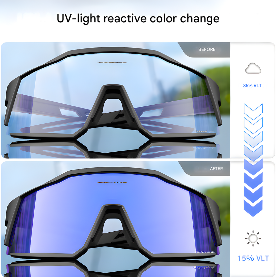 Advanced Bike Glasses - VisioPro-White-The Livary
