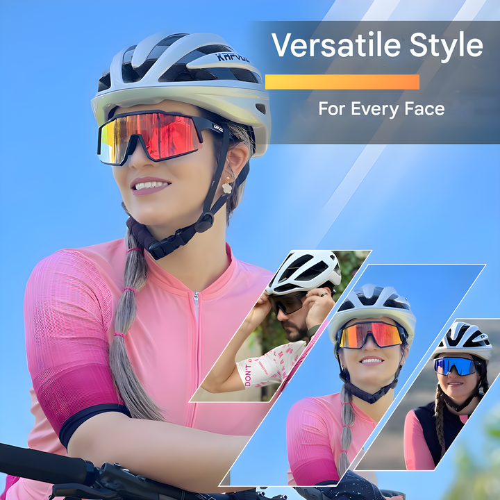 Advanced Bike Glasses - VisioPro-White-The Livary