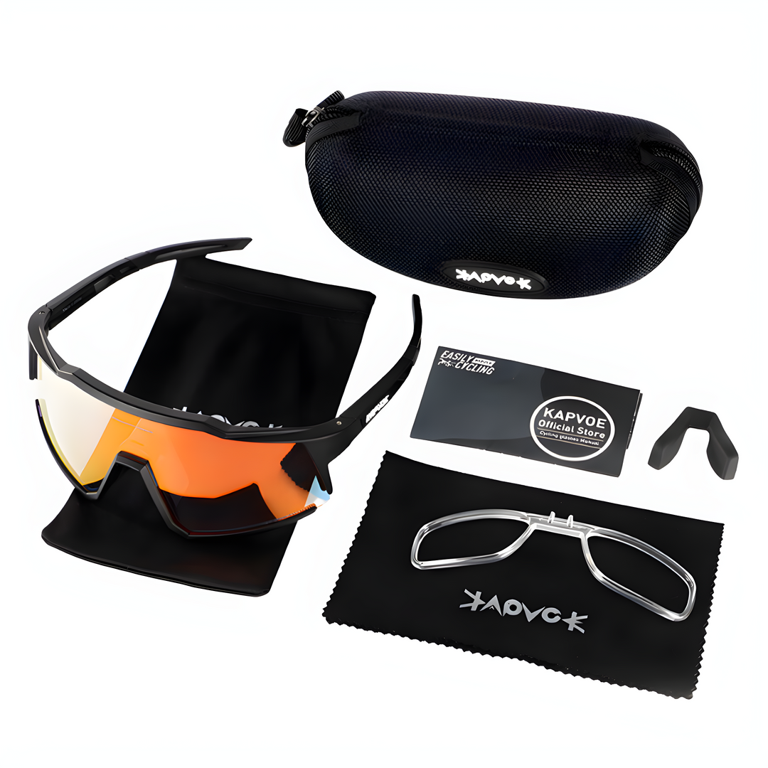 Advanced Bike Glasses - VisioPro-White-The Livary