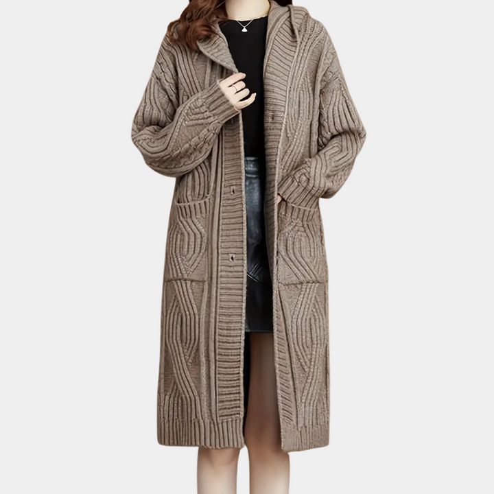 Comfortable Knitted Cardigan for Women - Mira-XS-The Livary