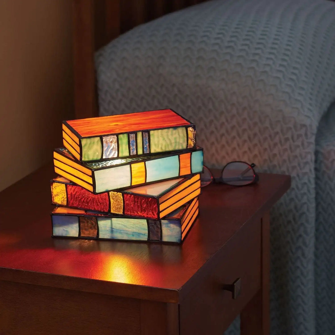 Artistic Coloured Book Lamp - IllumiBook-The Livary