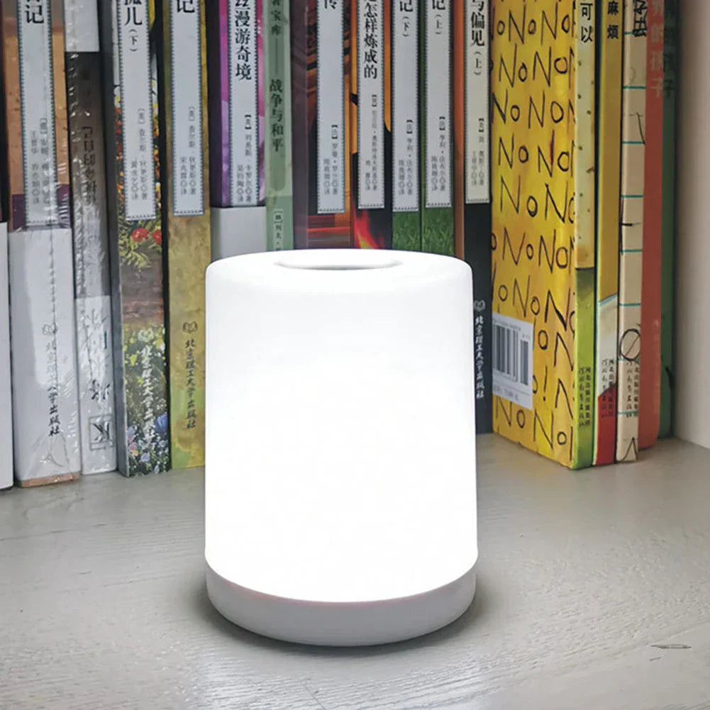 Dimmable LED Table Lamp with USB Port - GlowEase-White light-The Livary