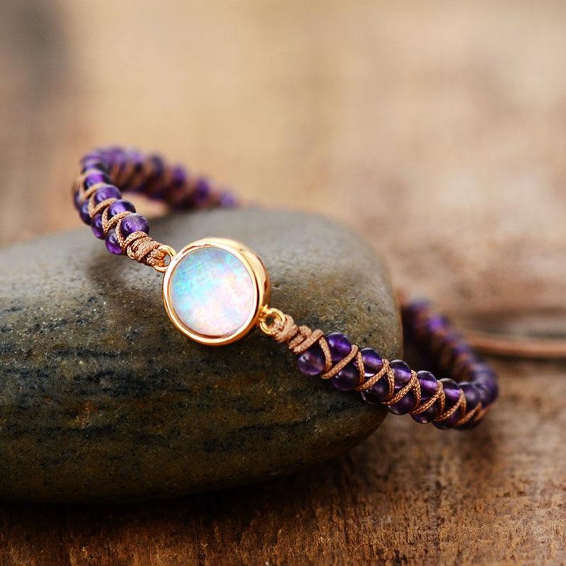 Amethyst Healing Bracelet - Serenya-The Livary