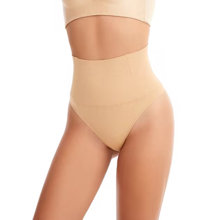 Corrective High Waist String – CurveContour-Beige-S-The Livary