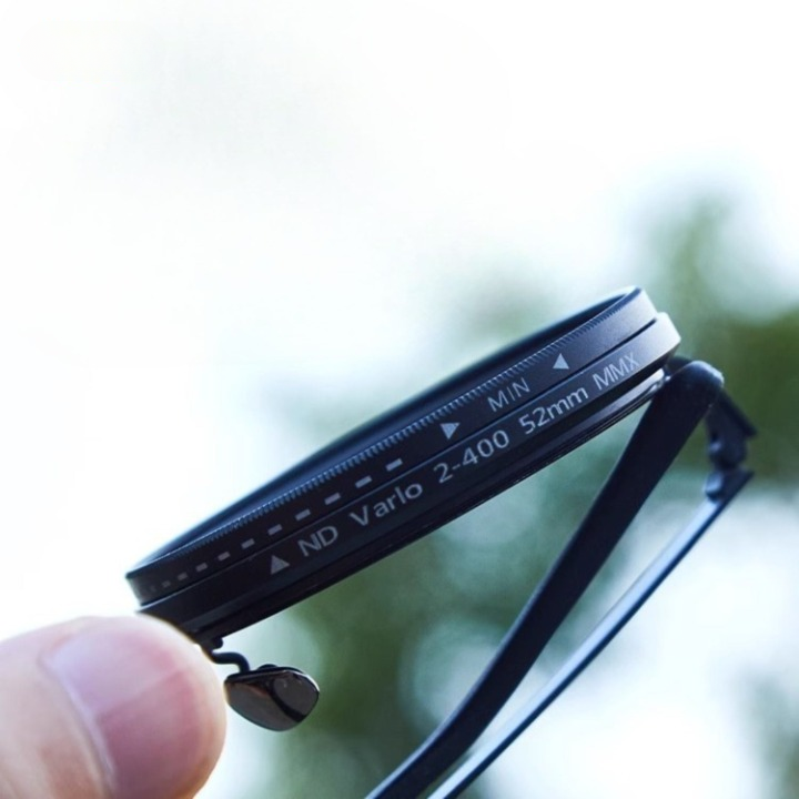 Handcrafted sunglasses with adjustable lens attenuation and UV filter - OptiShade™ Pro ND9-Silver brackets + transparent brackets-The Livary