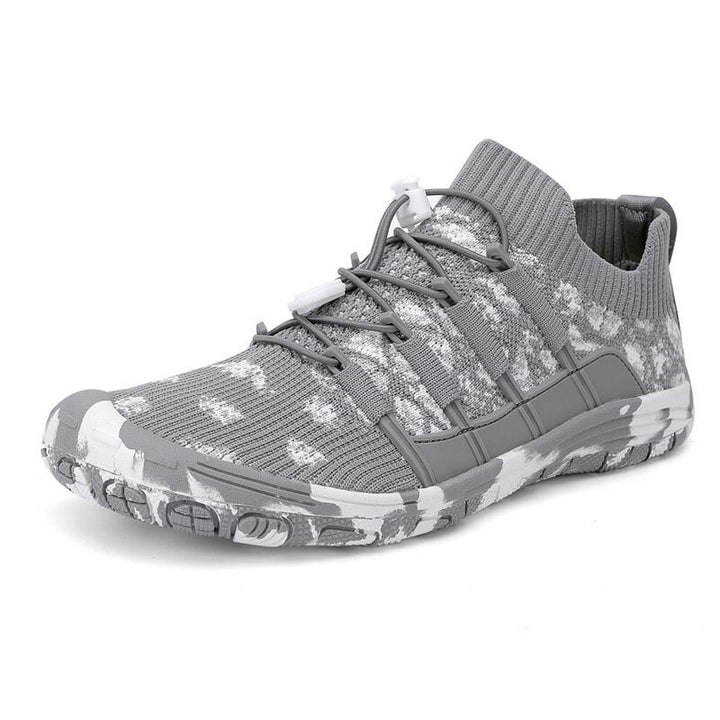 Barefoot sports shoes with non-slip sole - Auron-Black-3-The Livary