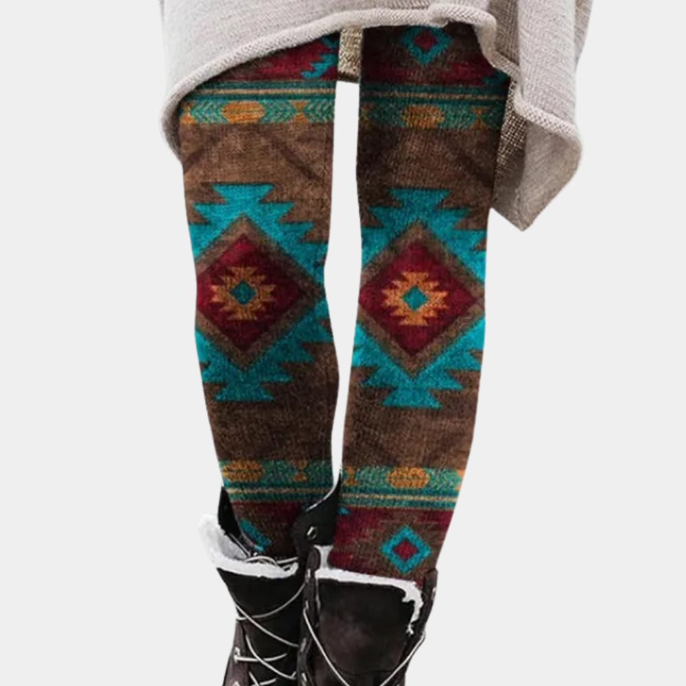 Trendy Stretch Women's Leggings - Kelsey-Blue-XS-The Livary