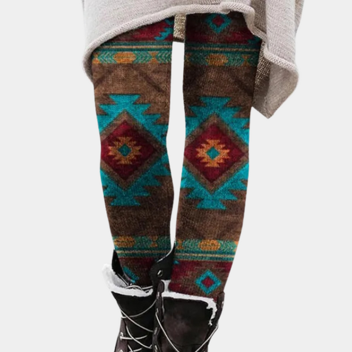 Trendy Stretch Women's Leggings - Kelsey-Blue-XS-The Livary