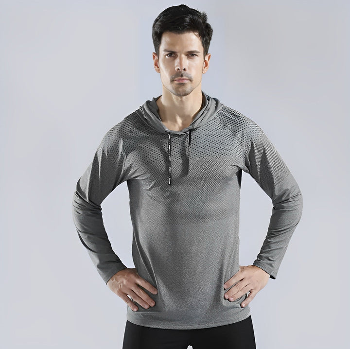 Stylish and Comfortable Fitness Hoodie - Niko-Blue-S-The Livary