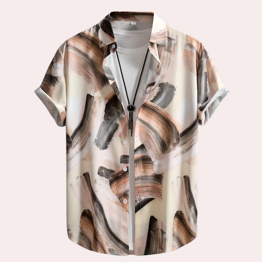 Light Summer Shirt for Men - Matteo-S-The Livary