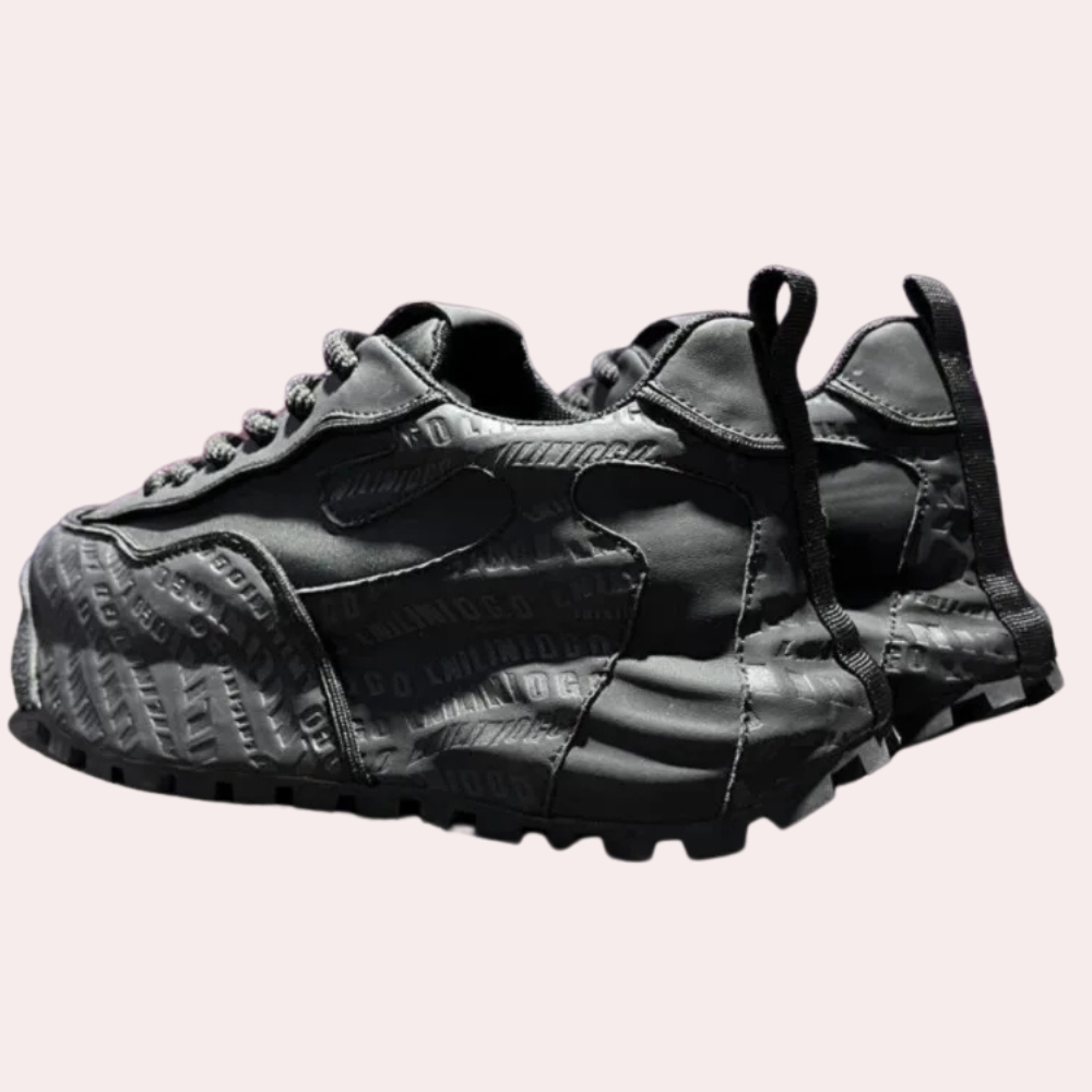 Casual Sneakers for Men - Elias-Black-6-The Livary