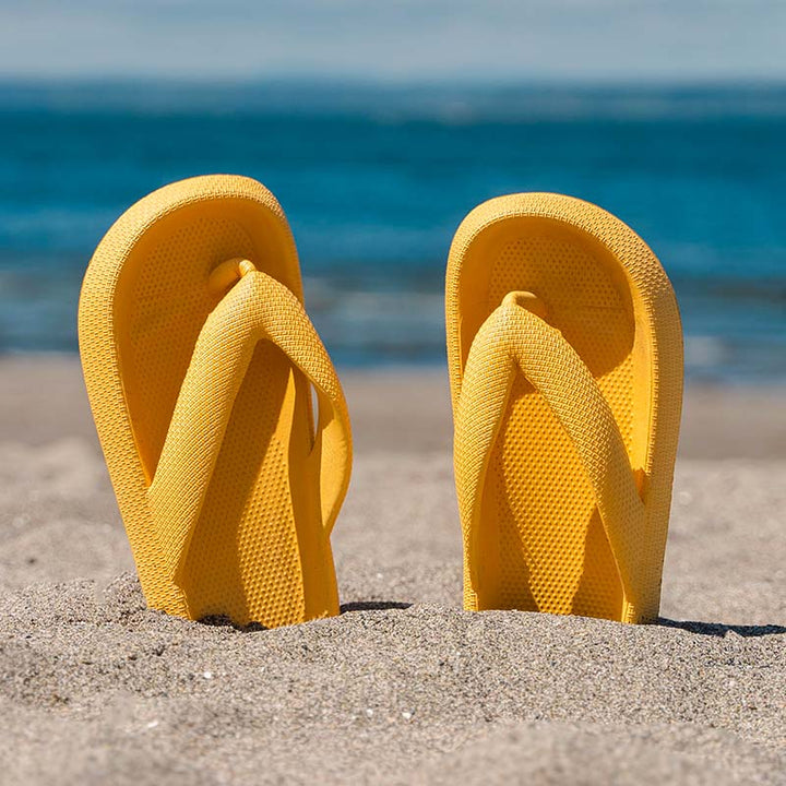 Comfortable Unisex Platform Slippers – Alex-Orange-3.5-The Livary