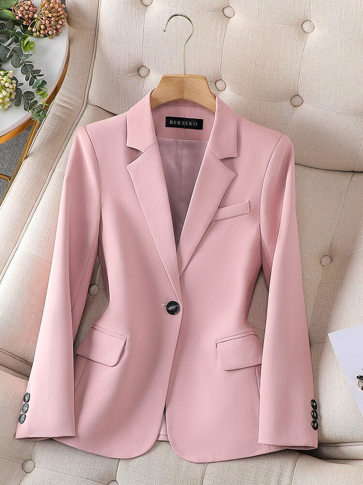 Stylish Women's Blazer - Carmen-Pink-S-The Livary