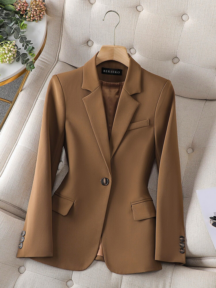 Stylish Women's Blazer - Carmen-Brown-S-The Livary