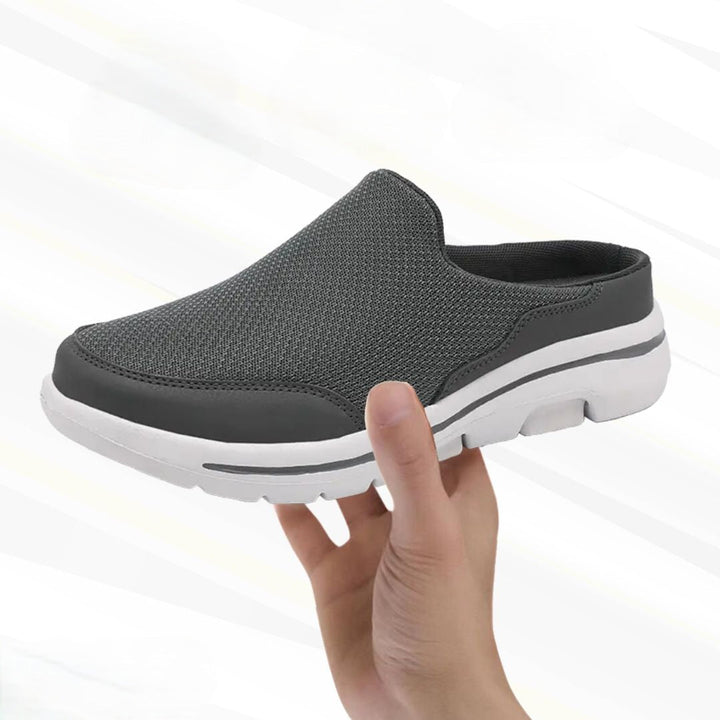 Orthopaedic barefoot comfort shoes for men – Marlon-Gray-6-The Livary