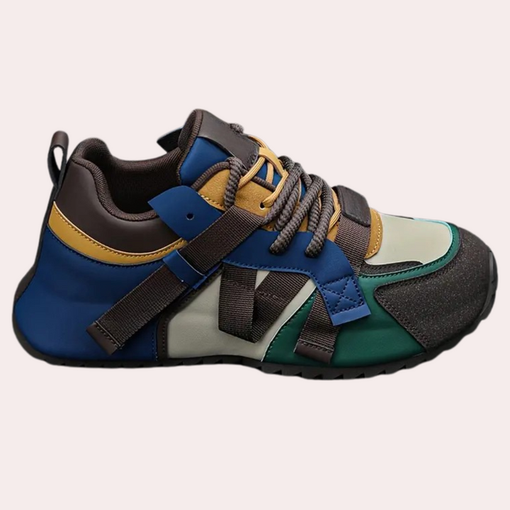 Stylish Men's Shoes - Matteo-Blue-6-The Livary