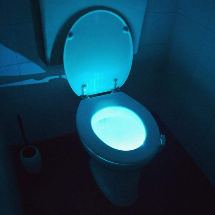 Motion-Activated Toilet Night Light - GlowBowl-The Livary