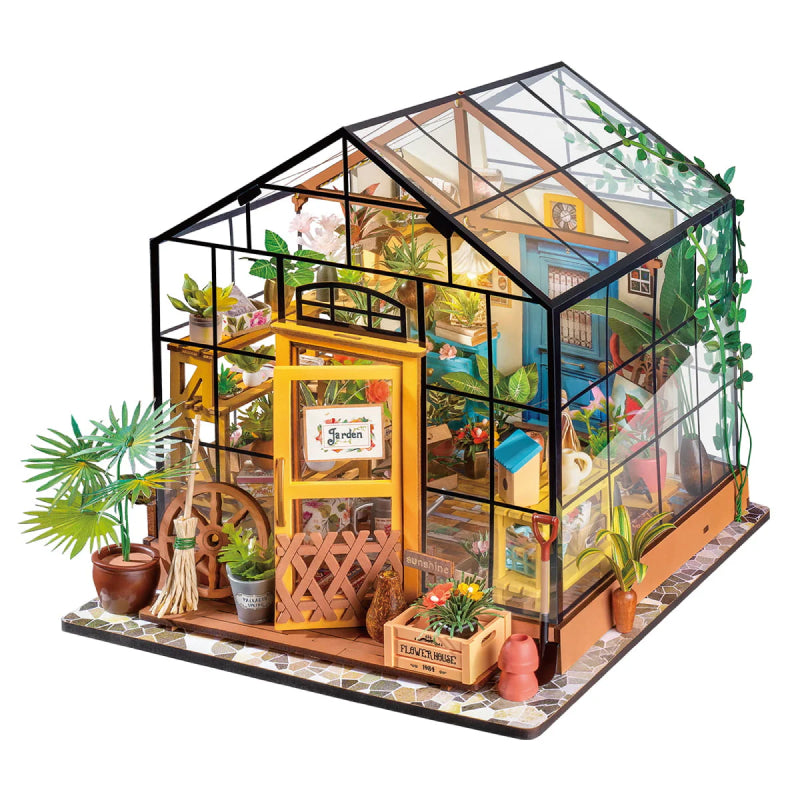 Miniature DIY Garden Shed Construction Kit – BloomHaus-The Livary