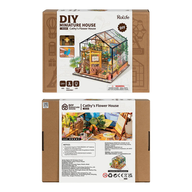 Miniature DIY Garden Shed Construction Kit – BloomHaus-The Livary
