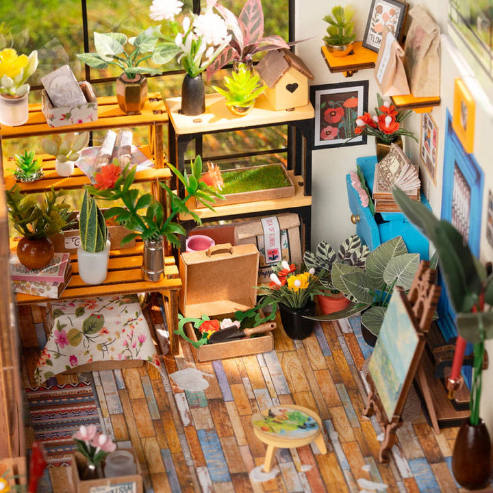 Miniature DIY Garden Shed Construction Kit – BloomHaus-The Livary