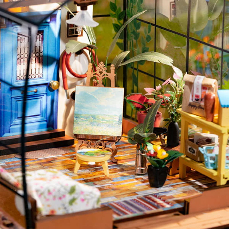 Miniature DIY Garden Shed Construction Kit – BloomHaus-The Livary