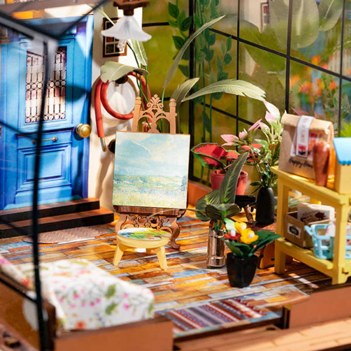 Miniature DIY Garden Shed Construction Kit – BloomHaus-The Livary