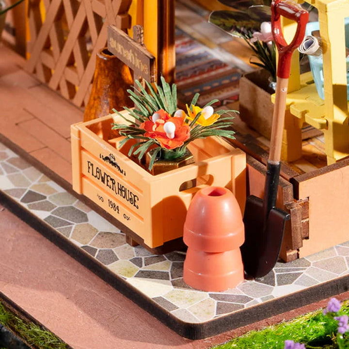Miniature DIY Garden Shed Construction Kit – BloomHaus-The Livary
