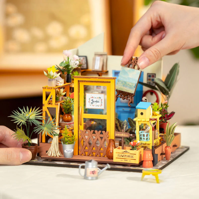 Miniature DIY Garden Shed Construction Kit – BloomHaus-The Livary
