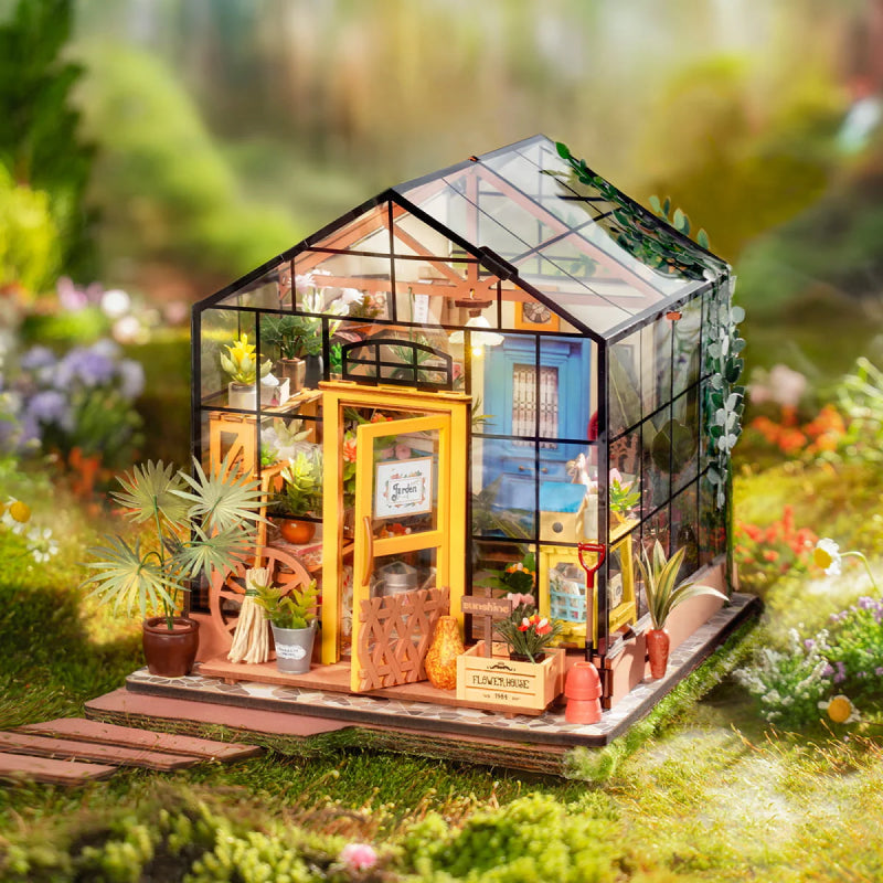Miniature DIY Garden Shed Construction Kit – BloomHaus-The Livary