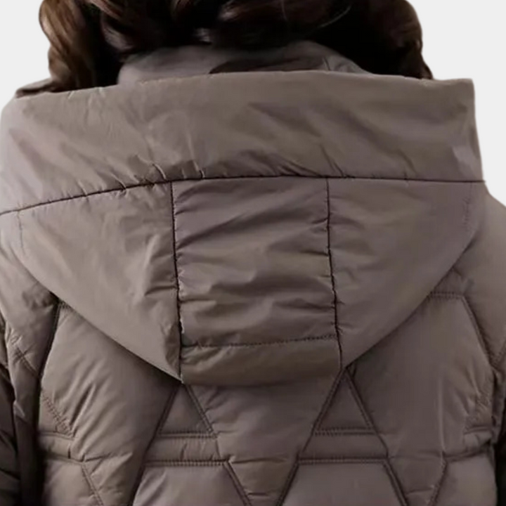 Stylish Quilted Ladies Jacket - Romy-Black-XS-The Livary