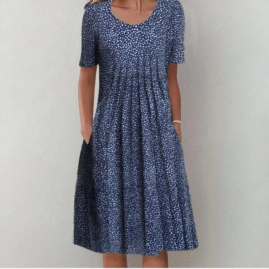 Stylish cotton dress for ladies - Lena