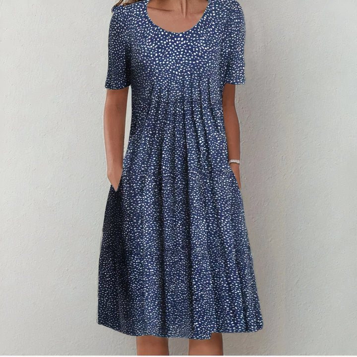 Stylish cotton dress for ladies - Lena