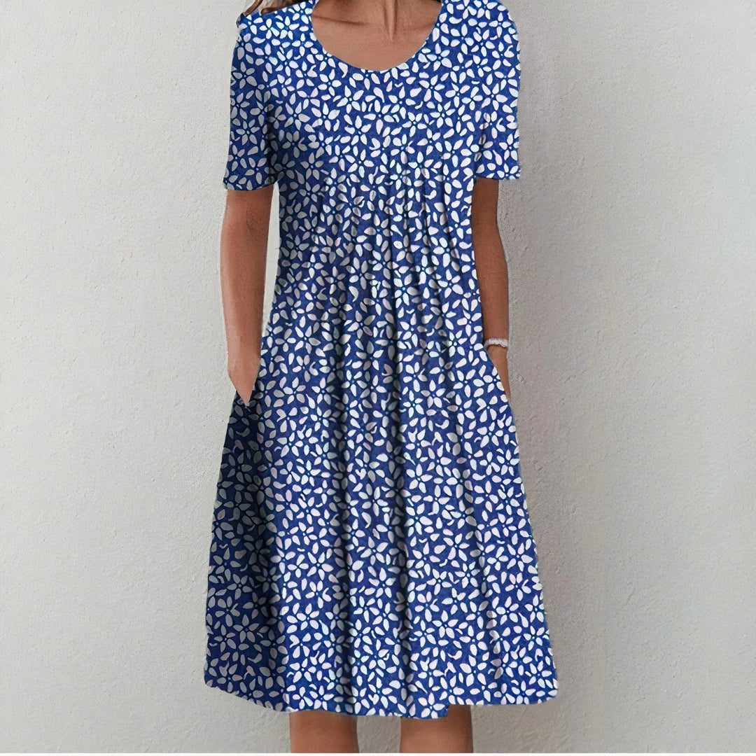 Stylish cotton dress for ladies - Lena