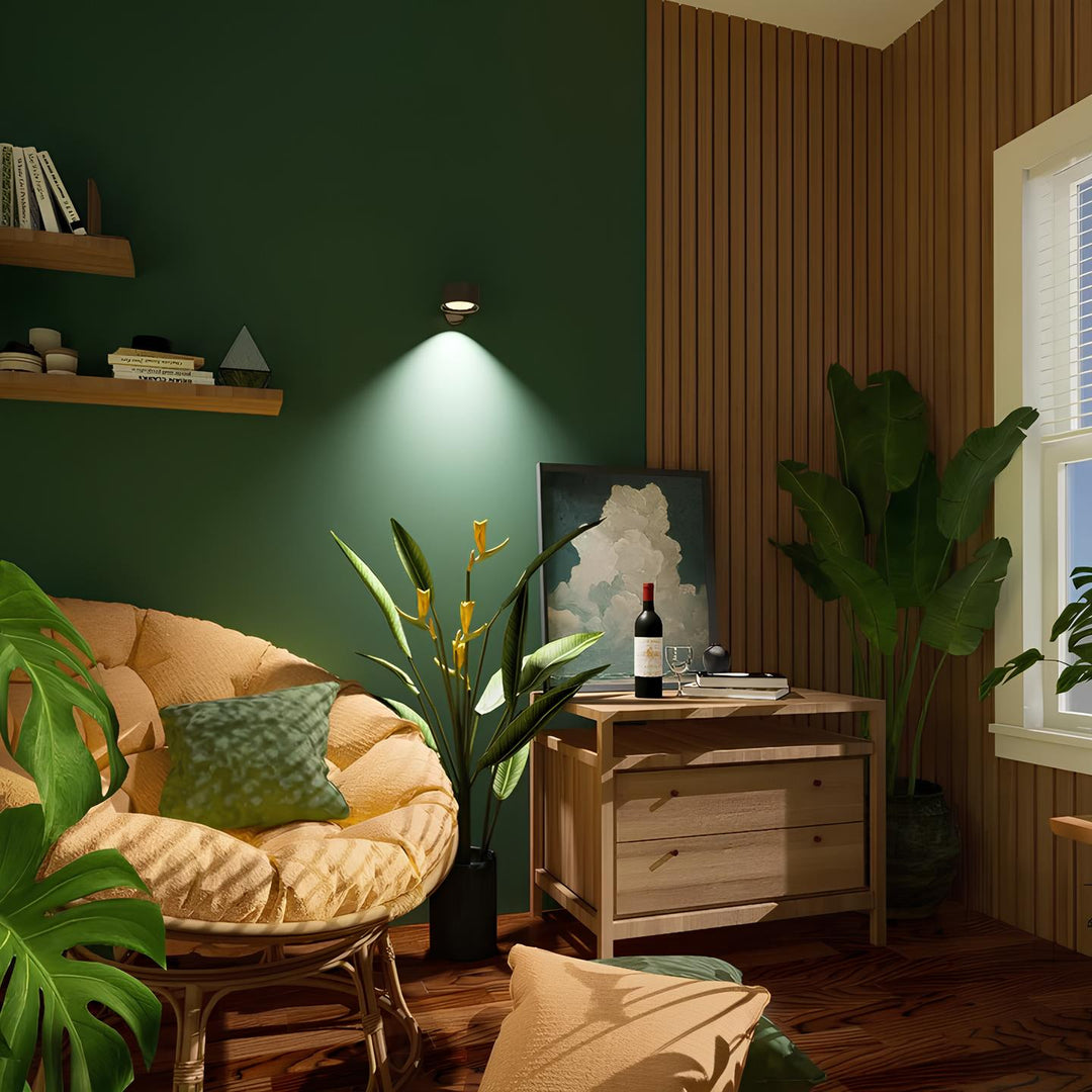 Wireless Rechargeable Wall Lamp - LumoFlex-White-Touch Control-The Livary