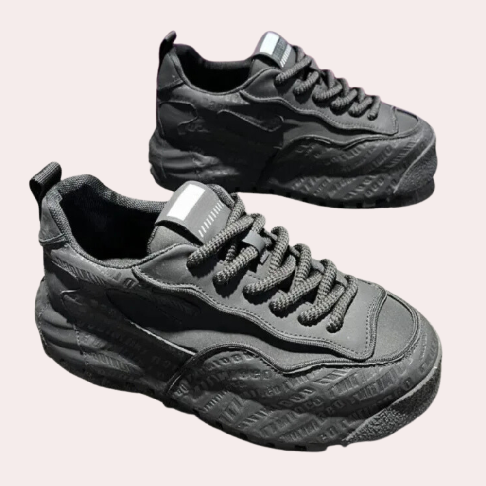 Casual Sneakers for Men - Elias-Black-6-The Livary