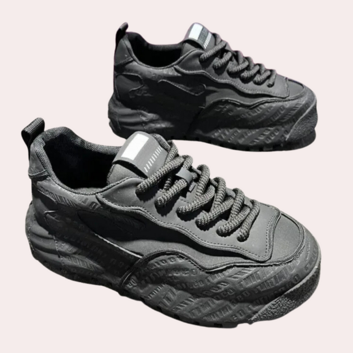 Casual Sneakers for Men - Elias-Black-6-The Livary