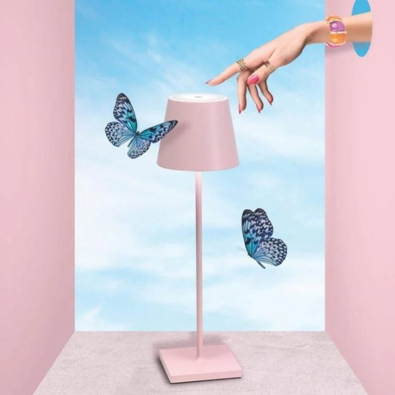 Touch-Sensitive LED Table Lamp - LumiFlex-Gray-The Livary