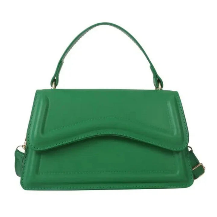 Stylish Leather Ladies Shoulder Bags - LuxeClass-green-The Livary