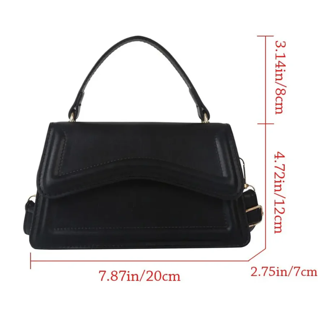 Stylish Leather Ladies Shoulder Bags - LuxeClass-white-The Livary