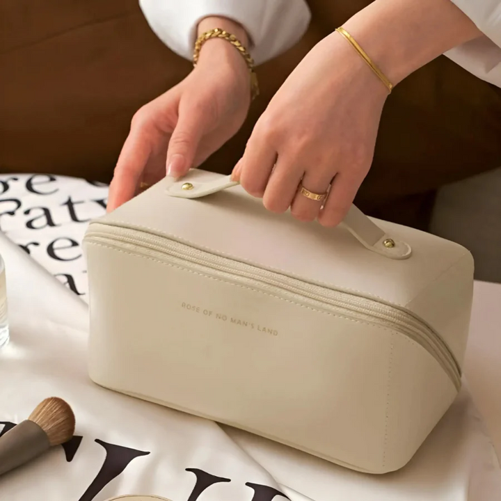 Waterproof Cosmetic Bag - BeautyGuard-Black-The Livary