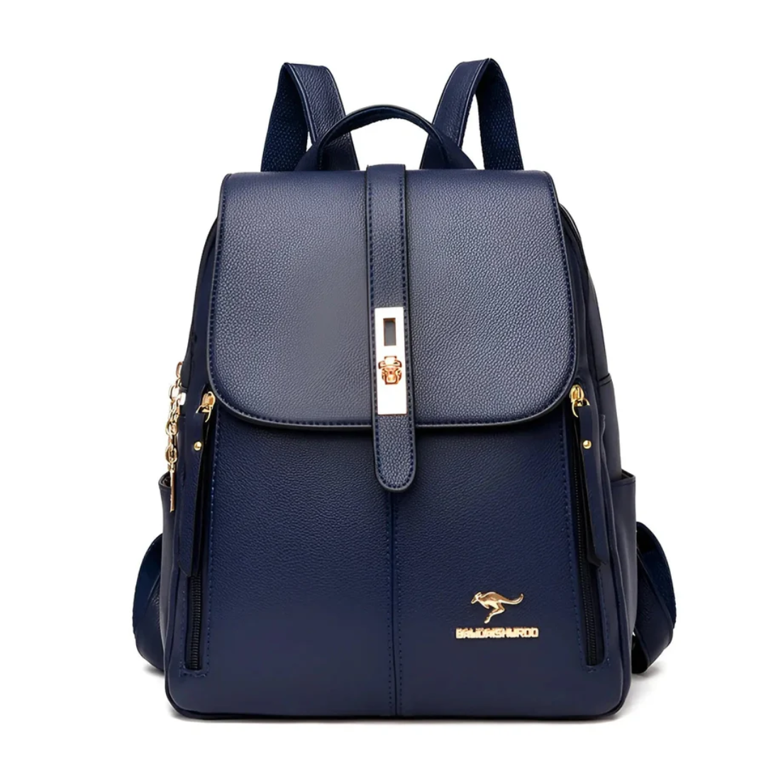 Stylish and High-Quality Ladies' Backpack - LuxeMate-dark blue-The Livary