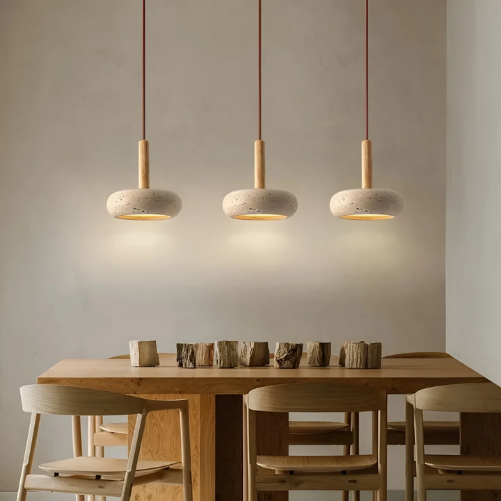 LED Retro Japanese Ceiling Lamp - TranquilHalo