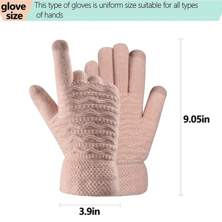 Warm Touchscreen Gloves – PolarTouch-Black-The Livary